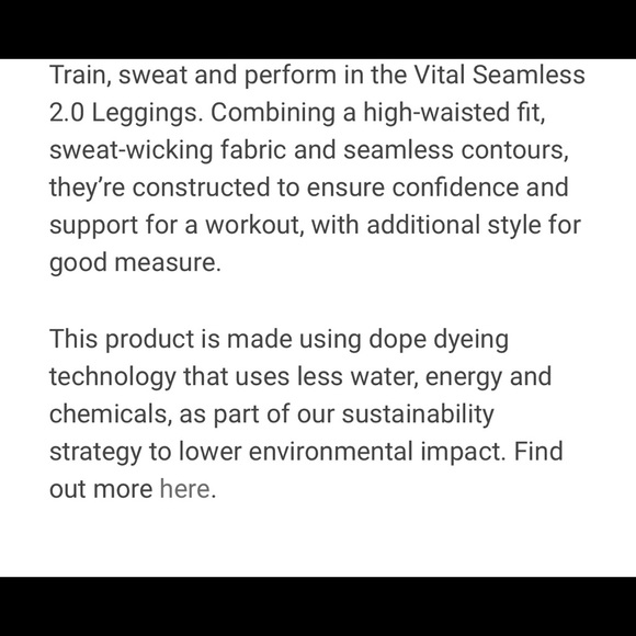 Gymshark Vital seamless 2.0 leggings - Picture 7 of 8